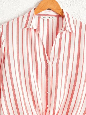 Рубашка Тип товара: Рубашка
Толщина: Тонкая
Длина рукава: Длинный рукав
Форма: Свободная посадка
Ткань: Поплин
Длина: Короткие
Силуэт: Рубашка
РАЗМЕР: XS
ЦВЕТ: Red Striped
СОСТАВ: Основной материал: 1