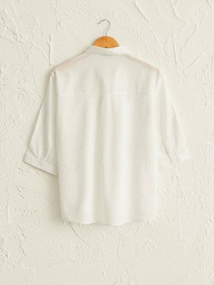 Рубашка Длина: Стандарт
Узор: Прямой крой
Форма: Свободная посадка
Тип товара: Рубашка
Ткань: Вуаль
Силуэт: Рубашка
Материал: 100% хлопок
РАЗМЕР: S, XL, XS
ЦВЕТ: White
СОСТАВ: Основной материал: 100% 