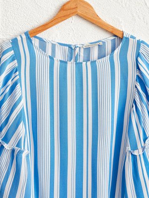Блузка Длина: Стандарт
Узор: Полосатое
Силуэт: Форма блузки
Форма: Свободная посадка
Тип товара: Блузка
РАЗМЕР: L, S, XL
ЦВЕТ: Yellow Striped, Blue Striped
СОСТАВ: Основной материал: 100% Вискоза