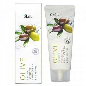Ekel Крем для рук интенсивный с оливой Hand Cream Intensive Olive, 100 ml