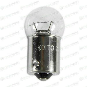 Лампа Koito R12W (BA15s, G18), 24В, 12Вт, 1 шт, арт. 3643 (стоимость за упаковку 10 шт)