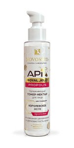 НОВОСВИТ &quot;ROYAL JELLY&quot; Тонер-Нектар 100мл для лица &quot;PROPOLIS&quot; увлажняющий