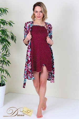 dress37 Комплект «Вертикаль» бордо
