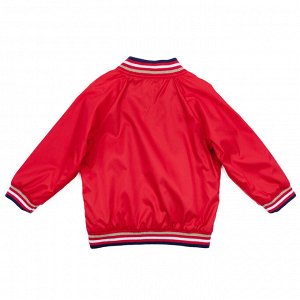 Куртка Состав: Верх- 100% полиэстер, Подкладка- 65% полиэстер, 35% хлопок
 Цвет: красный
 Год: 2020
Яркая стильная куртка со специальной водоотталкивающей пропиткой - отличное решение для прогулок в п