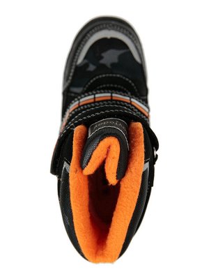Ботинки Состав: 100% искусственная кожа, дополнительный материал- 100% полиэстер; 
Цвет: черный, серый, оранжевый
 материал верха с характеристиками - water resistant (водонепроницаемость)
 трехслойн