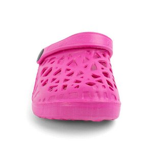 Пантолеты Состав: 100% этилвинилацетат; 
Цвет: розовый
 Легкость - 
Материал ЭВА делает шлепанцы легкими и удобными.
Ненадёжная фиксация - 
Ремешок на пятке для надежной фиксации.
Защита стопы - 
Зак