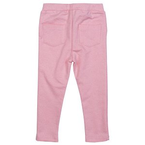 Брюки Состав: 95% хлопок, 5% эластан; 
Цвет: светло-розовый
Трикотажные брюки PlayToday для девочки.
Комфортный эластичный пояс, не сдавливающий живот ребенка. 
Натуральный материал не вызывает раздра