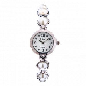 Подарочный набор 2 в 1 Disu: наручные часы и браслет, d=2.6 см