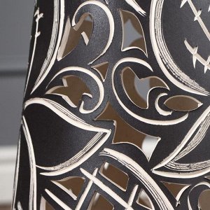 Ваза напольная "Глория" резка, глазурь, 68 см, микс, керамика