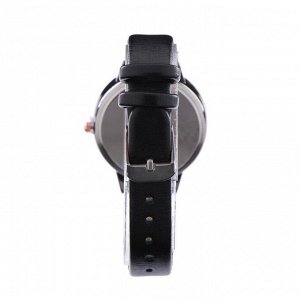 Подарочный набор 2 в 1 "Эмина": наручные часы, d=3.7 см, серьги