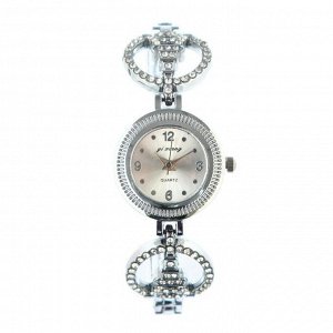 Подарочный набор 2 в 1 "Париж": наручные часы d=2.5 см, брелок