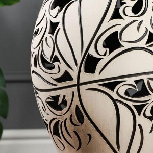 Ваза напольная "Юлия" резка, 62 см, керамика