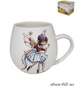 105-328 Кружка BEAUTIFUL WORLD в под.уп.(х48)Фарфор