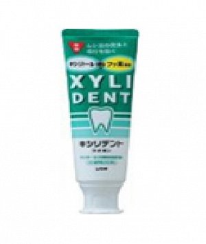 Зубная паста "XYLIDENT" с фтором и ксилитолом, укрепляет зубную эмаль туба 120 г / 60