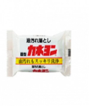 Хозяйственное мыло "Kaneyon Soap for oil stains" для выведения жирных пятен (кусок 110 г) / 50