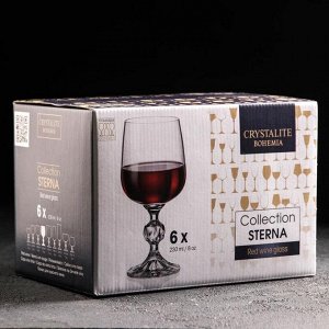 Набор бокалов для вина Sterna, 6 шт, 230 мл