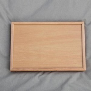 Столик деревянный для завтрака со складными ножками Доляна, 37,5x25 см, бук