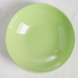 Миска Доляна «Пастель», 700 мл, d=18 см, цвет зелёный