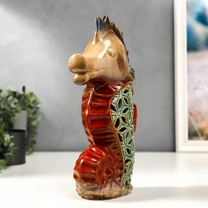 Сувенир керамика "Морской конёк" 29.5х16.5х8 см