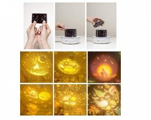 Колонка Ball Projector Lamp, GXZ-TD1, розовый, комплект 6 картинок recommended