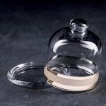 Лимонница Ring, d=10 см, с гравировкой и напылением, цвет золотой