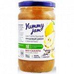 Джем низкокалорийный Yummy Jam груша с ванилью, ст.б, 350г.