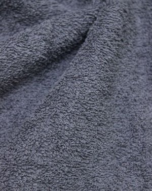 Махровая ткань цв.Темно-серый, ш.1.5м, хлопок-100%, 350гр/м.кв
