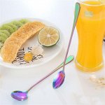 Ложка чайная длинная ручка &quot;Радуга&quot;, 1 шт