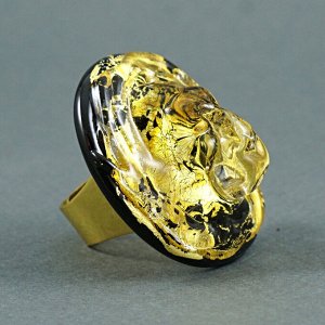 Lev gold Муранское стекло/Бижутерный сплав