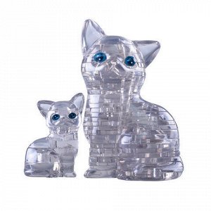 3D головоломка "Кошка серебристая"