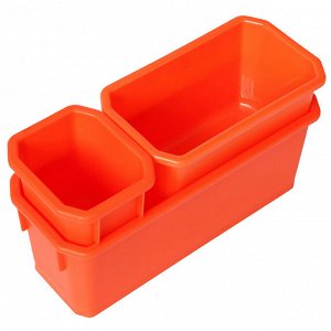 "Blocker" Лоток для инструментов на панель пластмассовый "Expert", оранжевый, набор 3шт (Россия)
