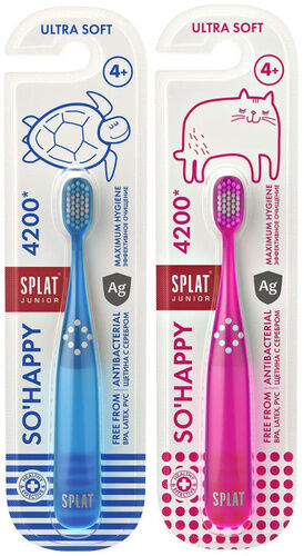 Щетка зубная Splat Junior Ultra 4200 детская 4+ (без гарантии цвета)