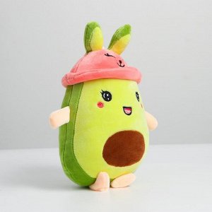 Мягкая игрушка «Авокадо», в панамке, с ушами
