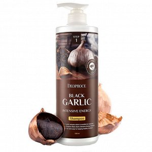 Шампунь для волос с экстрактом черного чеснока Deoproce Black Garlic Intensive Energy Shampoo