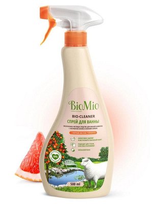 Ср-во чистящее д/ванной комнаты BioMio (bio mio) BIO-BATHROOM CLEANER Экологичное Грейпфрут 500 мл