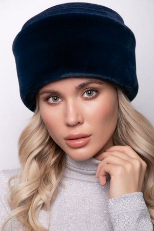 Шапка из экомеха