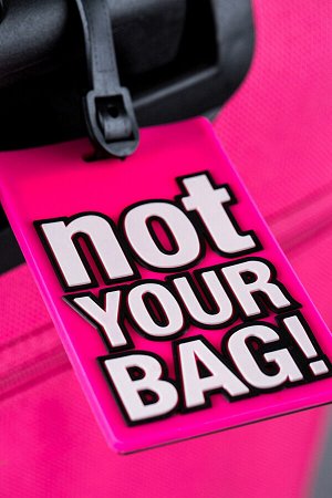 Багажная ID бирка "Not your bag!" #197094