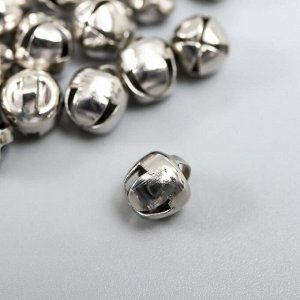 Набор декора для творчества металл "Серебро" d=0,6 см набор 30 шт