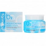 Farm Stay O2 Premium Aqua Cream Увлажняющий крем с кислородом 100 мл