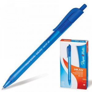 Ручка автоматическая шариковая 0.5мм InkJoy  синяя S0957040 PAPER MATE {Индия}