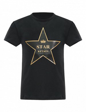 Детская футболка KETMIN STAR цв.Чёрный