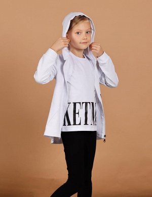 Детская футболка для девочки KETMIN CLUB цв.Белый