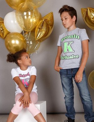 Детская футболка KETMIN Exclusive цв.Серый меланж