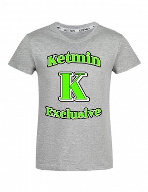 Детская футболка KETMIN Exclusive цв.Серый меланж