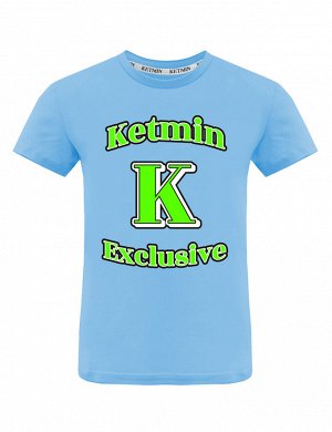 Детская футболка для мальчика KETMIN Exclusive цв.Голубой