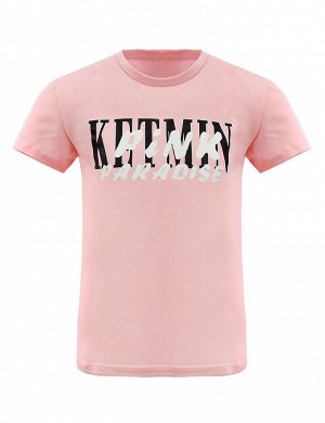 Детская футболка для девочки KETMIN PARADISE цв.Розовый