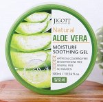 KR/ JIGOTT Гель для тела и лица Aloe soothing gel 100% &quot;Алоэ&quot;, 300гр./ банка