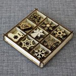 Набор для творчества &quot;Снежинки и игрушки&quot; (3*3)
