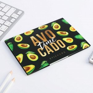 Набор блоков для записей с липким краем "Avocado", 8 блоков