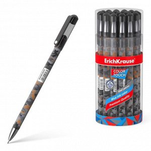 Ручка гелевая ErichKrause ColorTouch Rough Native, узел 0.38 мм, чернила синие